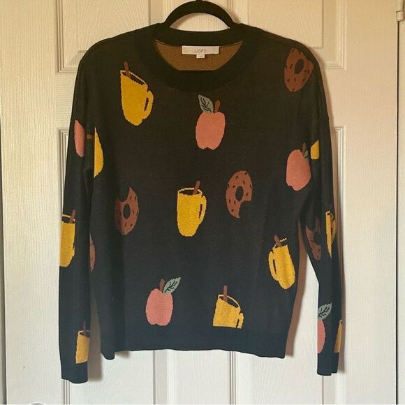 LOFT Apple Cider Donut Sweater - Picture 4 of 5